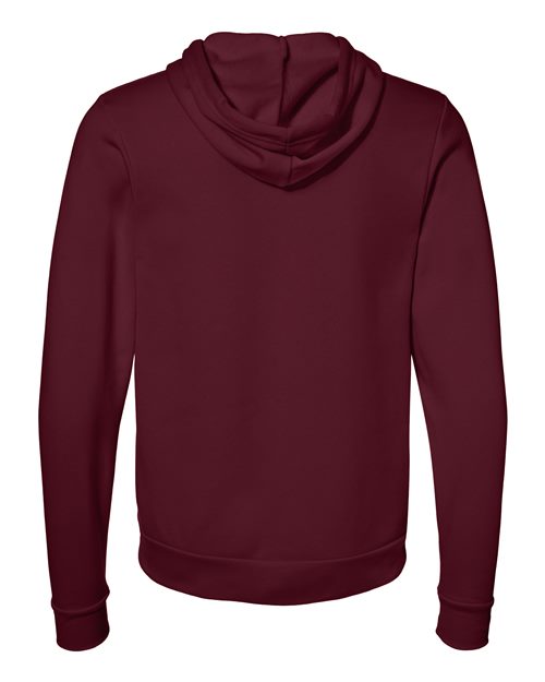 BELLA + CANVAS Sponge Fleece Full-Zip Hoodie 3739 Maroon