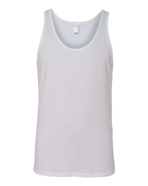 BELLA + CANVAS Jersey Tank 3480 White