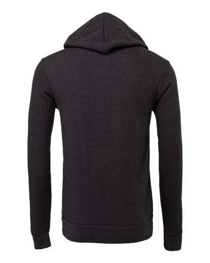 BELLA + CANVAS Sponge Fleece Hoodie 3719 Dark Grey Custom Embroidered Business Logo