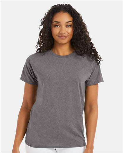 Custom Embroidered  Hanes Ecosmart™ T-Shirt 5170 Oxford Grey