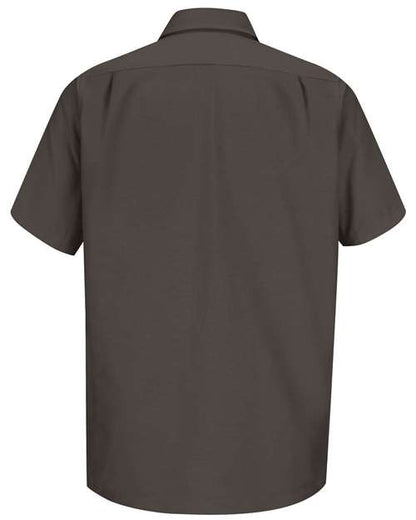 Custom EmbroideredDickies Men's Tall Short Sleeve Work Shirt 2787 Charcoal