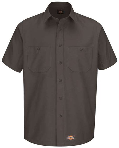Dickies Short Sleeve Work Shirt - Tall Sizes WS20T Custom Embroidered Business Logo