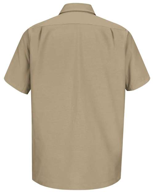 Custom EmbroideredDickies Men's Tall Short Sleeve Work Shirt 2787 Khaki