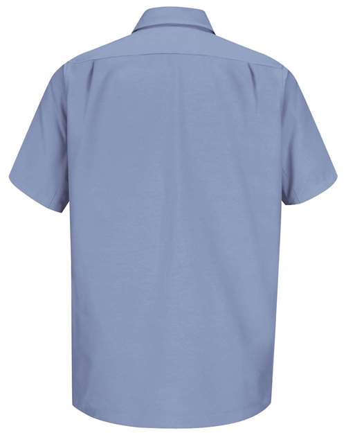 Custom EmbroideredDickies Men's Tall Short Sleeve Work Shirt 2787 Light Blue