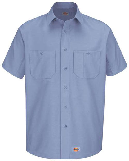 Dickies Short Sleeve Work Shirt - Tall Sizes WS20T Custom Embroidered Business Logo