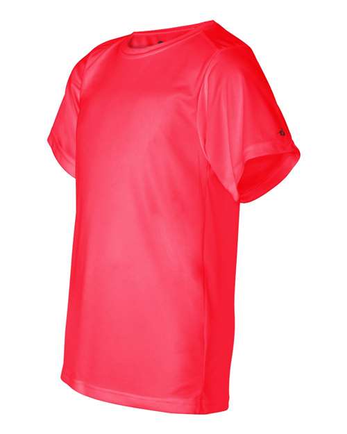 Badger Youth B-Core T-Shirt 2120 Hot Coral