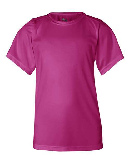 Badger Youth B-Core T-Shirt 2120 Hot Pink
