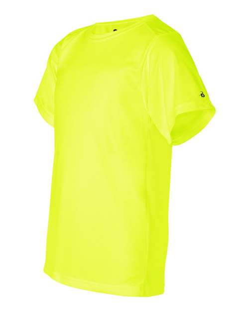 Badger Youth B-Core T-Shirt 2120 Safety Yellow
