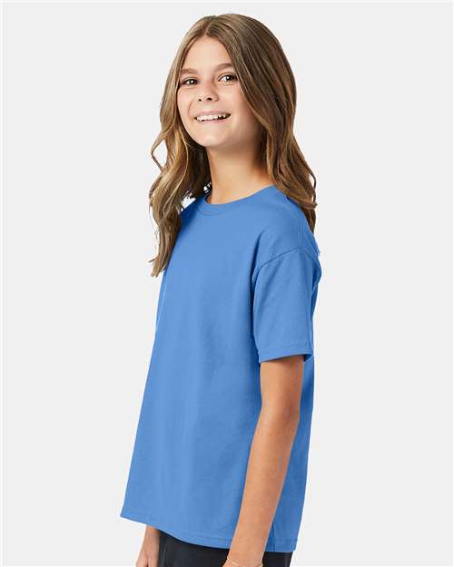 Hanes Ecosmart™ Youth T-Shirt 5370 Carolina Blue
