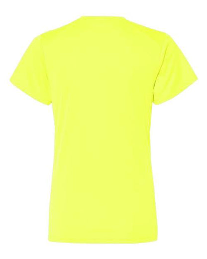 Badger Women’s B-Core V-Neck T-Shirt 4162 Safety Yellow