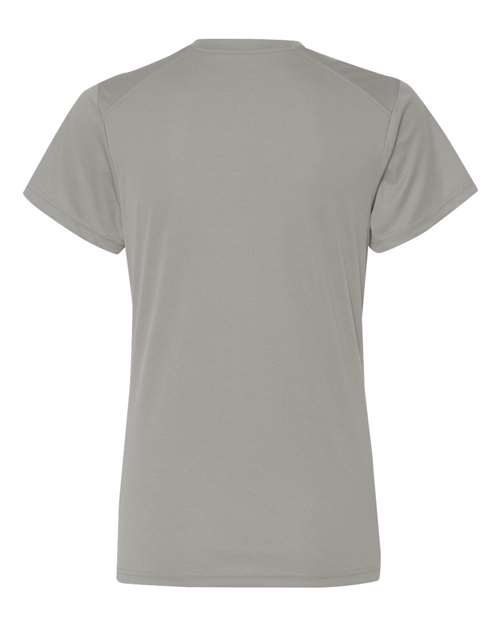 Badger Women’s B-Core V-Neck T-Shirt 4162 Silver