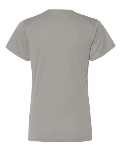 Badger Women’s B-Core V-Neck T-Shirt 4162 Silver