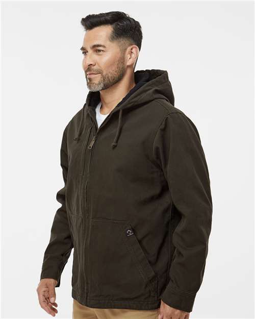 DRI DUCK Laredo Boulder Cloth™ Canvas Jacket with Thermal Lining 5090 Custom Embroidered Business Logo