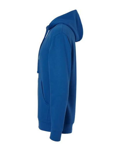 Independent Trading Co. Midweight Hooded Sweatshirt SS4500 Royal Custom Embroidered Business Logo