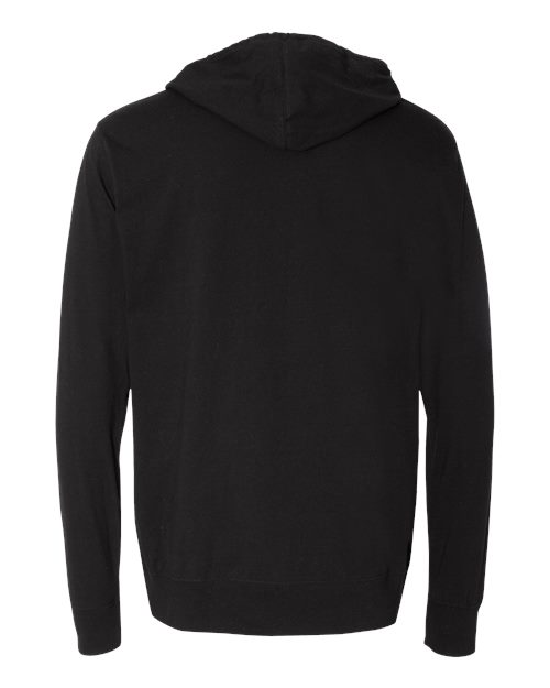 Independent Trading Co. Lightweight Hooded Pullover T-Shirt SS150J Custom Embroidered Business Logo