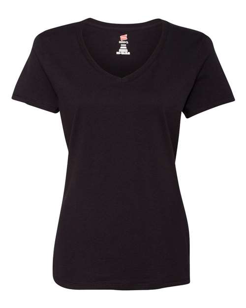 Hanes Women's Perfect-T V-Neck T-Shirt S04V