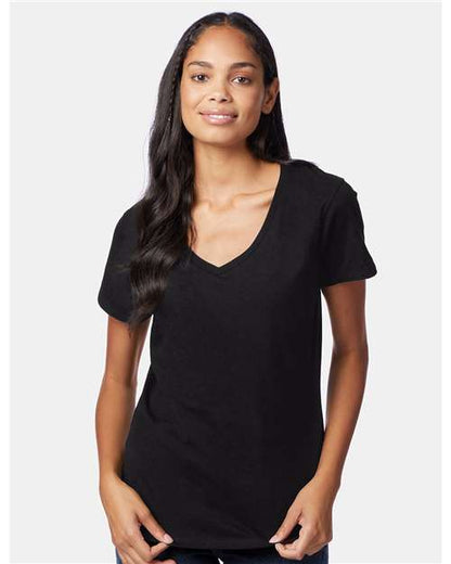 Hanes Women's Perfect-T V-Neck T-Shirt 2857