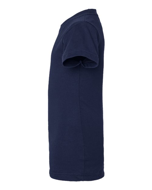 LAT Girls' Fine Jersey Tee 2616 Navy