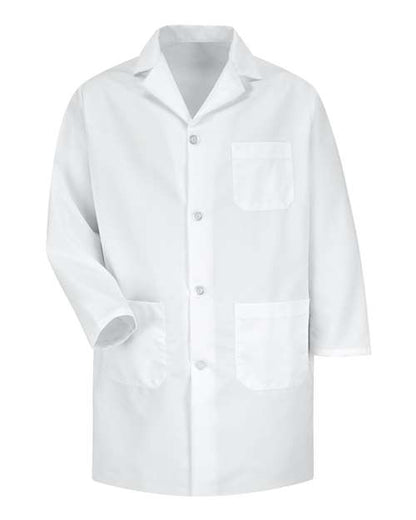Red Kap Staff Coat KT34 Custom Embroidered Business Logo