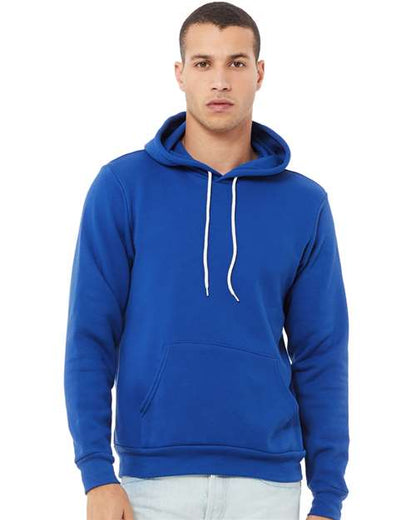 Custom Embroidered  BELLA + CANVAS Sponge Fleece Hoodie 3719 True Royal