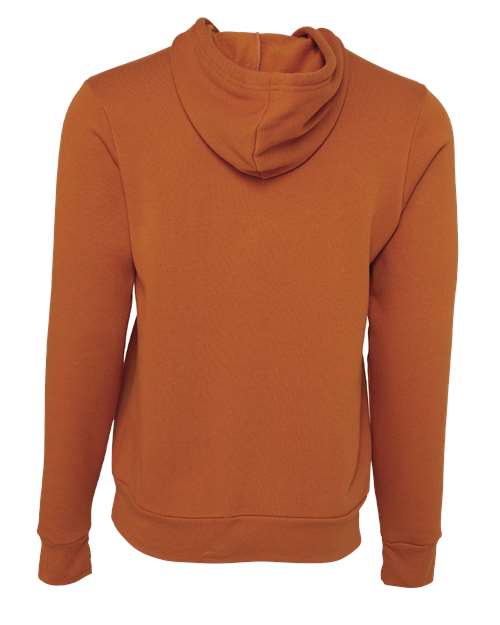 BELLA + CANVAS Sponge Fleece Hoodie 3719 Atlantic Custom Embroidered Business Logo