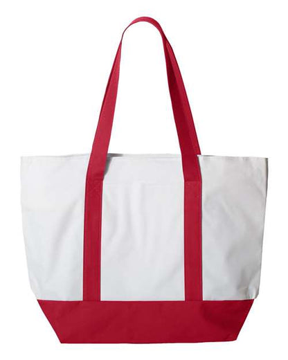 Liberty Bags Bay View Giant Zippered Tote 7006