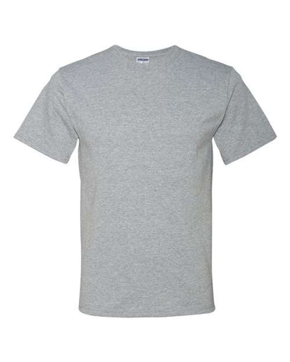 JERZEES Dri-Power® 50/50 T-Shirt 29MR Athletic Heather Custom Embroidered Business Logo