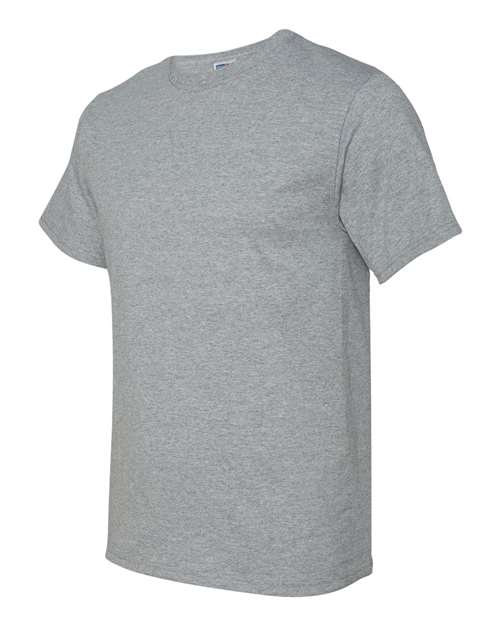 JERZEES Dri-Power® 50/50 T-Shirt 29MR Ash Custom Embroidered Business Logo