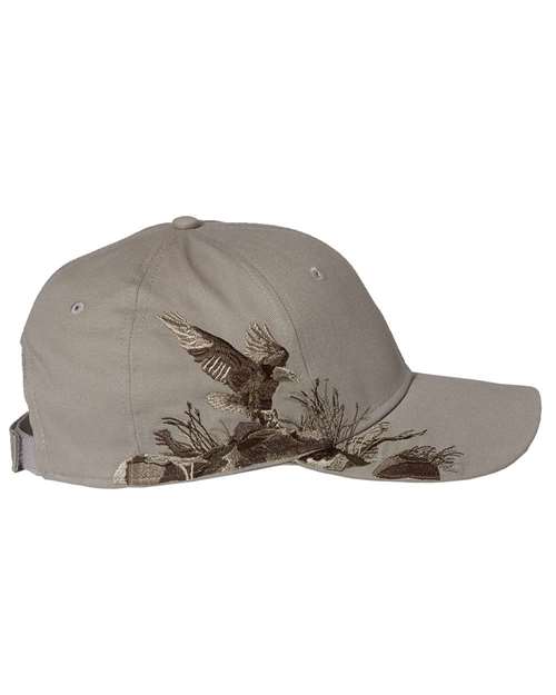 DRI DUCK Eagle Cap 3297 Custom Embroidered Business Logo