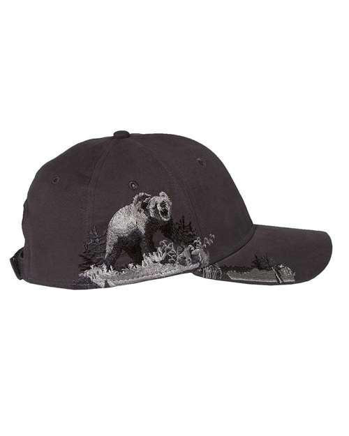 DRI DUCK Grizzly Bear Cap 3319 Custom Embroidered Business Logo