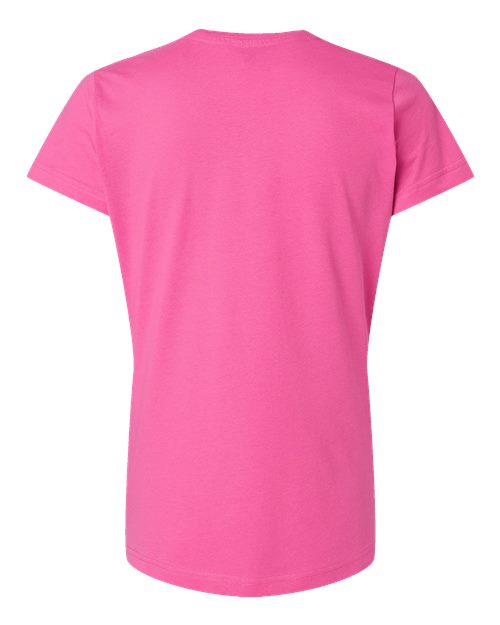 LAT Women's Fine Jersey Tee 3516 Raspberry