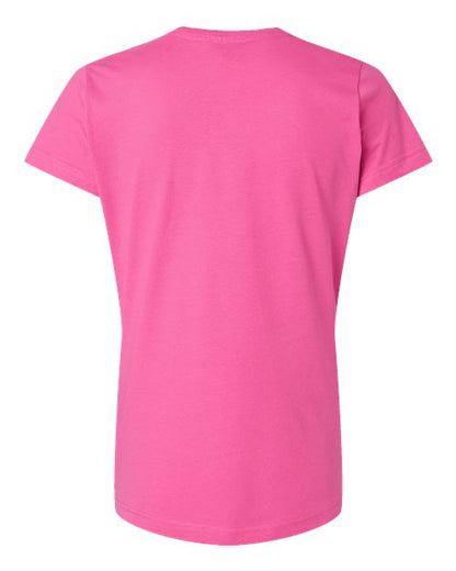 LAT Women's Fine Jersey Tee 3516 Raspberry