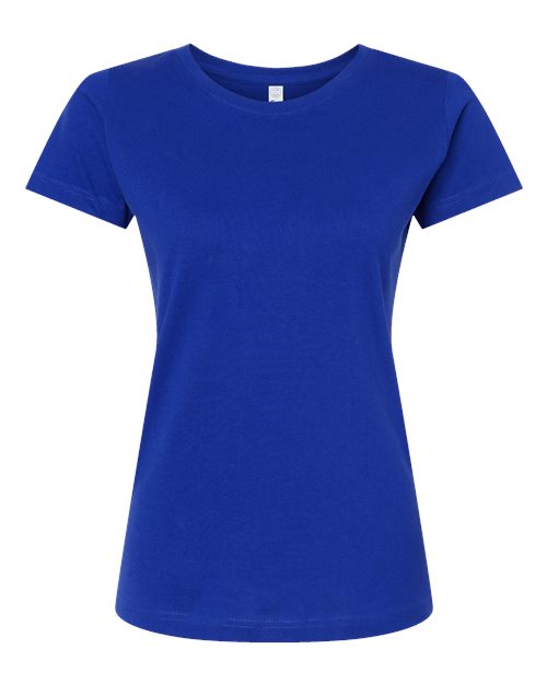 LAT Women's Fine Jersey Tee 3516 Royal