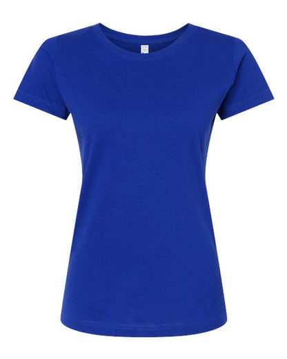 LAT Women's Fine Jersey Tee 3516 Royal
