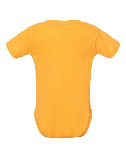 Rabbit Skins Infant Baby Rib Bodysuit 4400 Gold