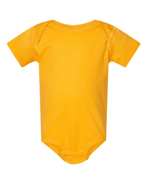 Rabbit Skins Infant Fine Jersey Bodysuit 4424 Gold