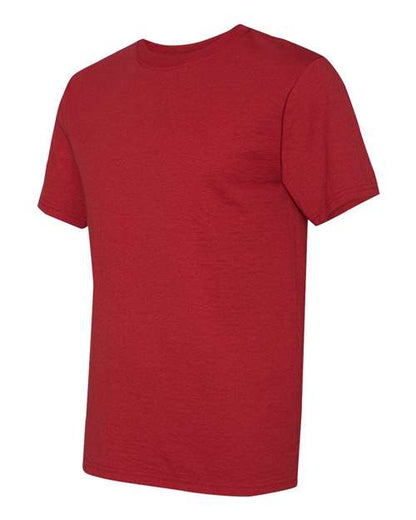 JERZEES Dri-Power® 50/50 T-Shirt 29MR Crimson Custom Embroidered Business Logo