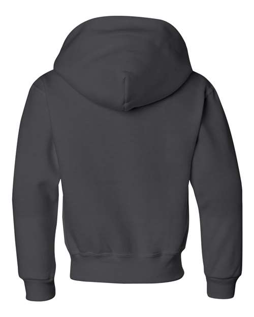 JERZEES NuBlend® Youth Hooded Sweatshirt 996YR Custom Embroidered Business Logo