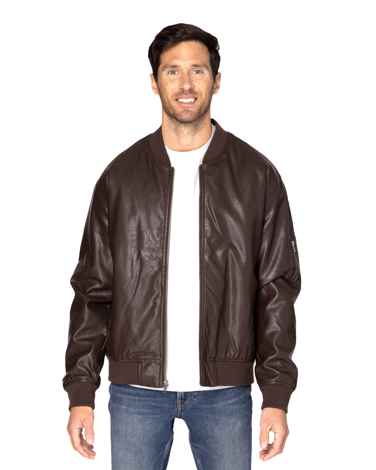 Threadfast Apparel Unisex Bomber Jacket 395J