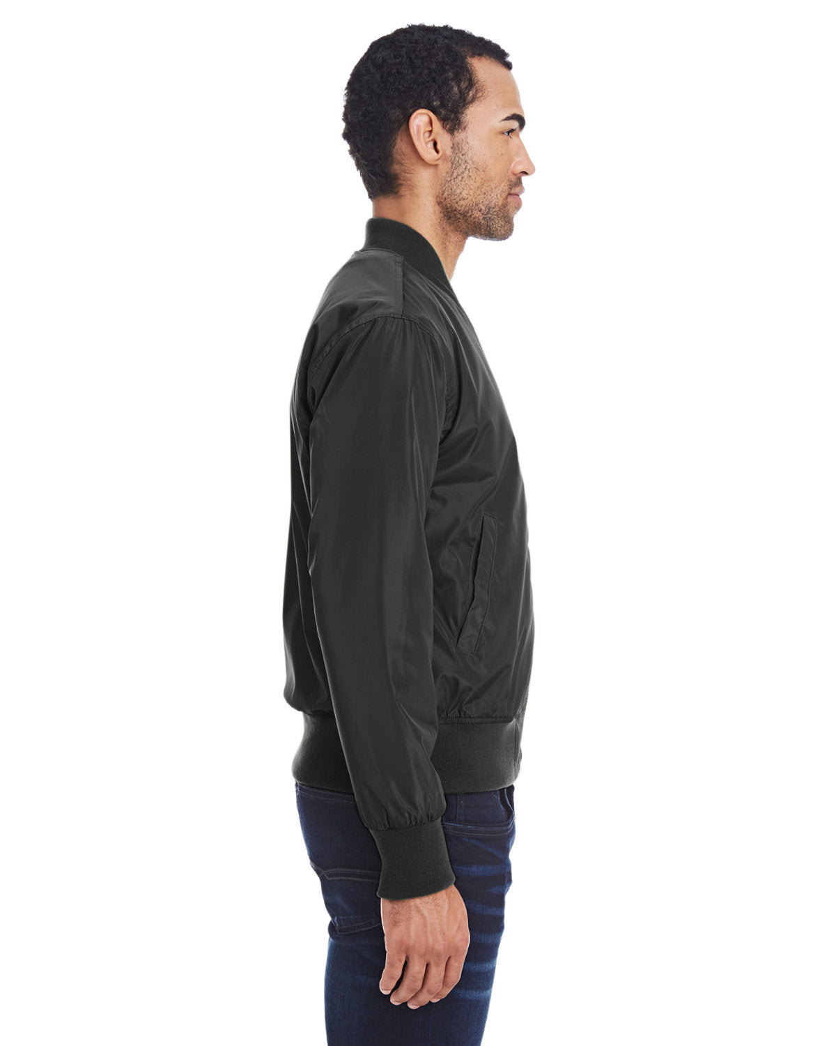 Threadfast Apparel Unisex Bomber Jacket 395J