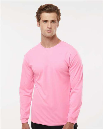 Custom Embroidered  C2 Sport Performance Long Sleeve T-Shirt 5104 Pink