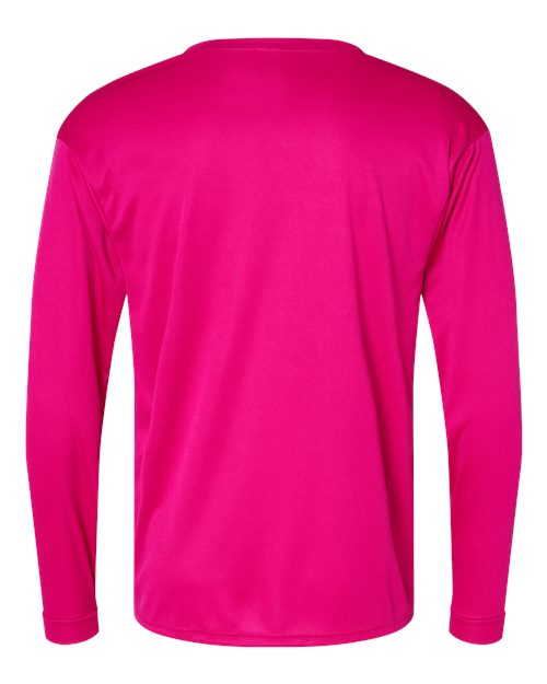 C2 Sport Performance Long Sleeve T-Shirt 5104 Hot Pink