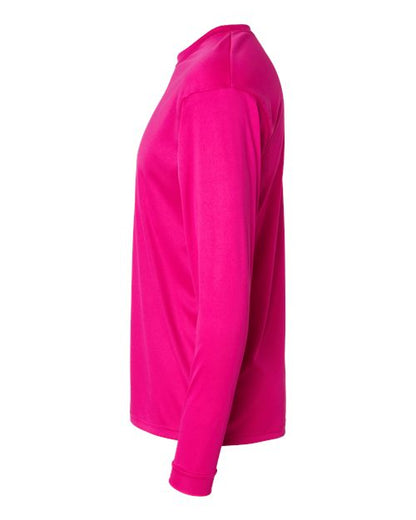 C2 Sport Performance Long Sleeve T-Shirt 5104 Hot Pink