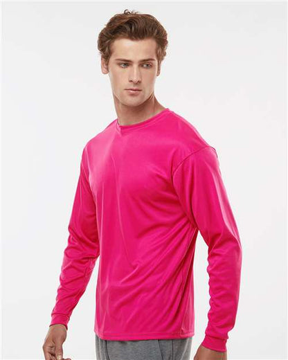 C2 Sport Performance Long Sleeve T-Shirt 5104 Hot Pink