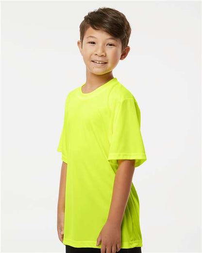 C2 Sport Youth Performance T-Shirt 5200 Safety Yellow