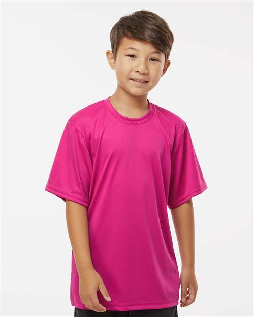 C2 Sport Youth Performance T-Shirt 5200 Hot Pink