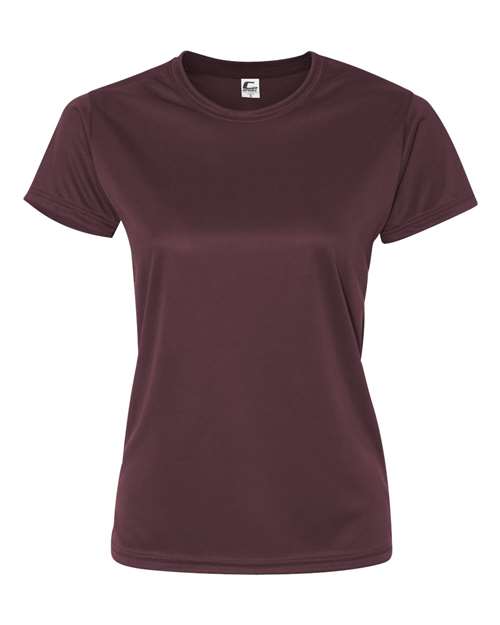 C2 Sport Women’s Performance T-Shirt 5600 Maroon