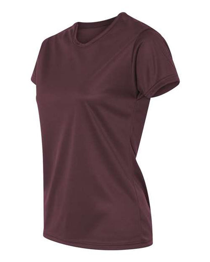 C2 Sport Women’s Performance T-Shirt 5600 Maroon