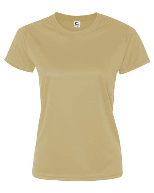 C2 Sport Women’s Performance T-Shirt 5600 Vegas Gold