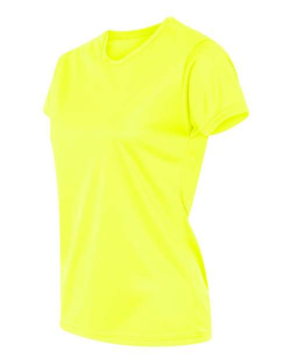 C2 Sport Women’s Performance T-Shirt 5600 Safety Yellow